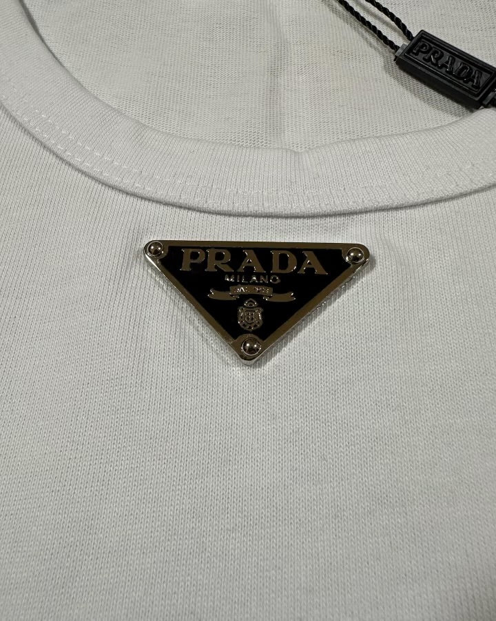 Prada White Mens T-Shirt