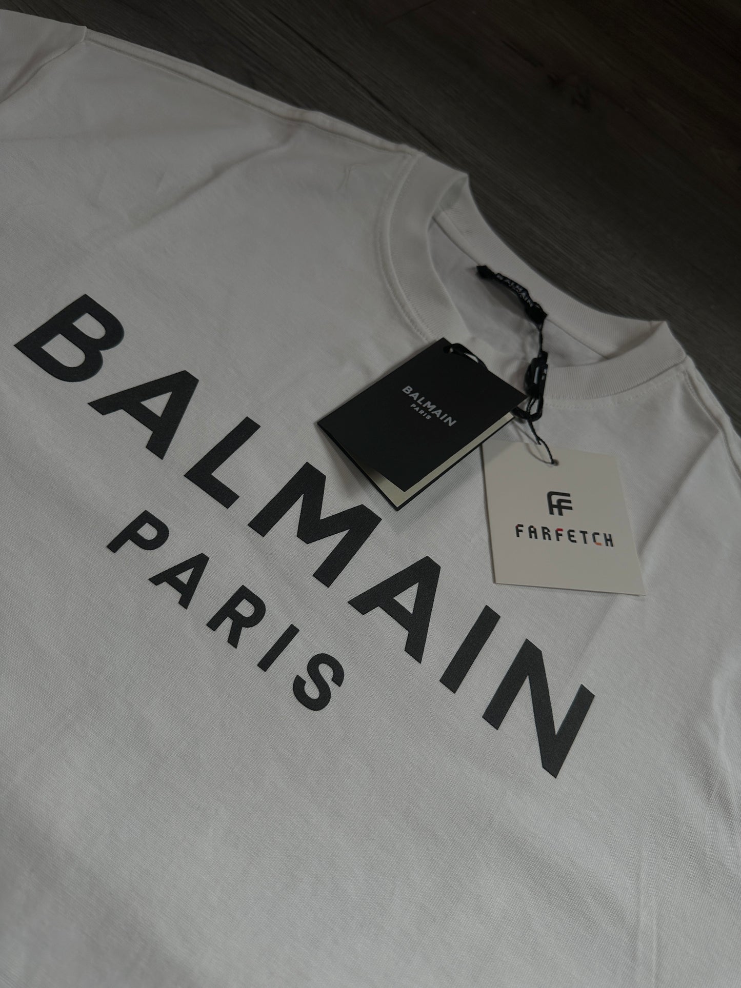 Balmain White T-Shirt